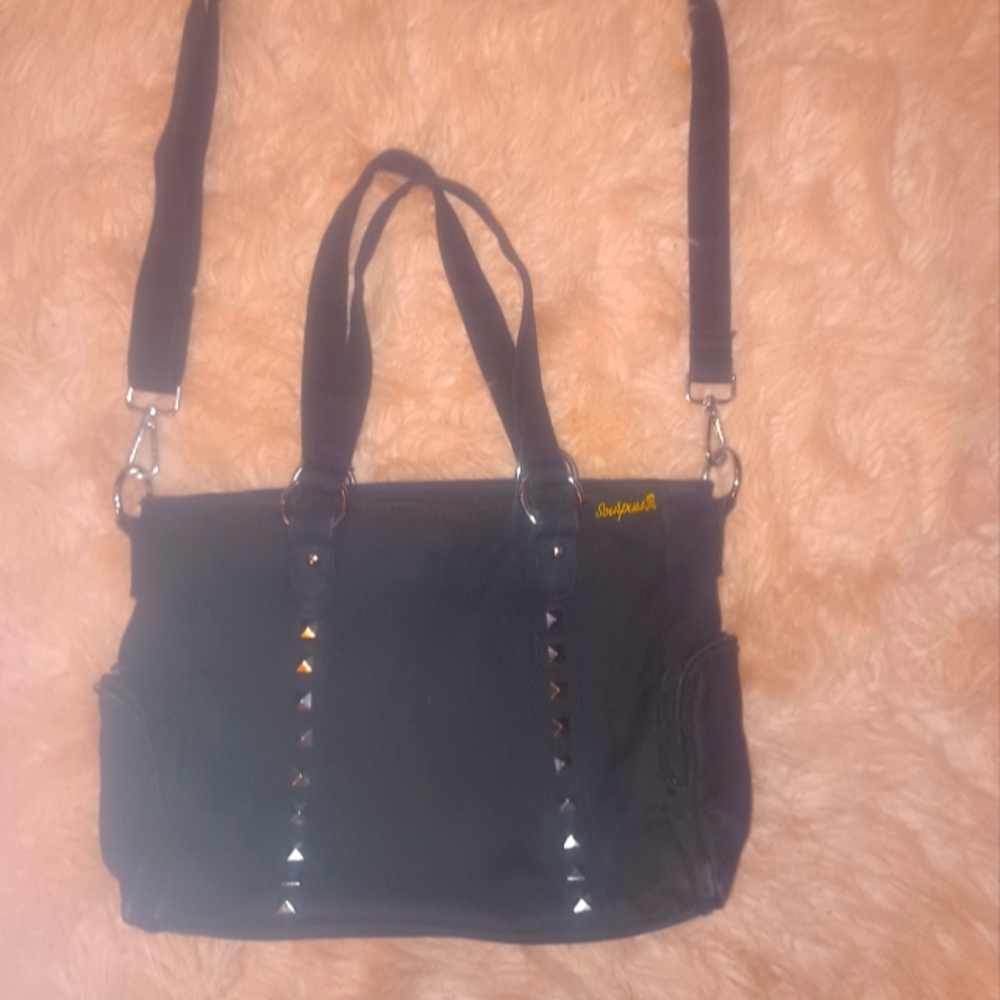 Studded crossbody purse